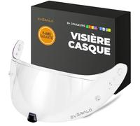 Everalo Visière Compatible avec Scorpion Exo 520-1400 - 391 - R1 Air (Transparent)
