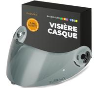 Everalo Visière Compatible avec Xlite X803 - X802 - X802r - X802rr - X702 - X661 - X603 - Xsf 02 - Visières de Casque Pinlock Ready (Fume' Clair)