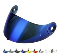 Everalo Visière Compatible avec Xlite X803 - X802 - X802r - X802rr - X702 - X661 - X603 - Xsf 02 - Visières de Casque Pinlock Ready (Bleu Electrique)