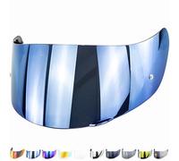 Everalo Visière pour AGV K1 - K1S - K3SV - K5 - K5S - S4SV - Horizon - Skyline - Strada - Stealth SV - Compact - GT-2 Pinlock Ready GT-2 (Bleu Electro)