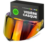 Everalo Visière pour Casque AGV Corsa - Corsa R - Pista Gp - Gt Veloce | Écran compatible aussi avec Veloce S - Race 3, rechange exclusif, monte lentille antibuée originale