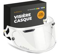 Everalo Visière pour Casque Arai Chaser X - Rx7v - Rx7x - Quantic - Vas-v | Écran compatible aussi avec Quantum X - Concept X - Concept Xe - Renegade V - Profile V - Qv Pro - Signet X - Defiant X