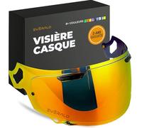 Everalo Visière pour Casque Arai Chaser X - Rx7v - Rx7x - Quantic - Vas-v | Écran compatible aussi avec Quantum X - Concept X - Concept Xe - Renegade V - Profile V - Qv Pro - Signet X - Defiant X