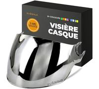 Everalo Visière pour Casque LS2 OF562 Airflow 1 - OF558 Sphere - Sphere Lux | Convient aussi à Sphere Lux II - Écran Casque Jet, Lentille de Rechange Exclusive