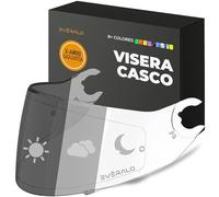 Everalo Visière pour Shark Spartan - Skwal - D Skwal - Vz160 - Vz165 | Écran compatible aussi avec Spartan 1.2 - Skwal 2 - D Skwal 2 - antibuée originale