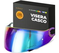 Everalo Visière pour Shark Spartan - Skwal - D Skwal - Vz160 - Vz165 | Écran compatible aussi avec Spartan 1.2 - Skwal 2 - D Skwal 2 - antibuée originale