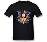 EVERBAB Man's T-Shirt Men's s Katy Perry nage Dream Black 3XL