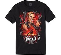 EVERBAB Men's Black Rhea Ripley Chains T-Shirt Black S