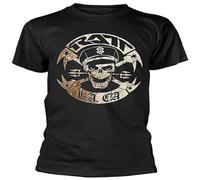 EVERBAB RATT 'Vintage RATT Biker' T Shirt Black XL