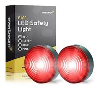 Everbeam E100 Lumières de sécurité à LED pour marche en soirée - Lumière LED étanche pour vélo, excellent pour les coureurs, le cyclisme, la marche des chiens, le kayak - Lumière LED brillante à fixer