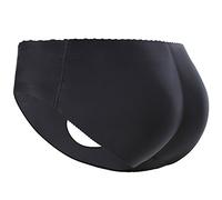 Everbellus Culotte Push Up pour Remonte Fesse Femme (Noir, XL/EU 42)