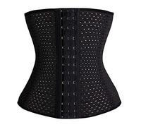 Everbellus Femme Corset Minceur Lingerie Gaine Ventre Plat Serre Taille Noir XX-Large