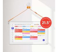 Everblog Calendrier numérique et tableau des tâches - Affichage interactif intelligent pour les horaires familiaux, écran tactile Full HD 1920 x 1080p - Planificateur WiFi électronique - Montage mural
