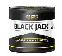 Everbuild Black Jack Ruban adhésif clignotant Aspect plomb 225 mm x 3 m