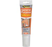 Everbuild EVBGPSESQCL Mastic silicone polyvalent facile d’utilisation, EASIGPWE-EBD