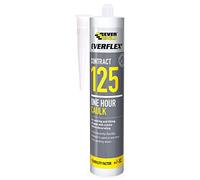 Everbuild Everflex 125 Mastic One Hour Magnolia 300 ml