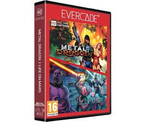EVERCADE MULTIGAME CARTRIDGE METAL DRAGON +LIFE ON MARS COLLECTION para Evercade