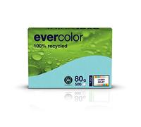 Clairefontaine Papier A4 Evercolor – 80 g – Ramette 500 feuilles – Bleu clair