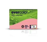Ramette Papier Evercolor Recycle A4 80g Rose