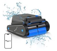 EVERCROSS BOT U8 Robot Piscine Sans Fil, avec APP, Nettoyage du Fond, des Parois et de la Ligne d' Eau, 120Min & 200m² d'Autonomie