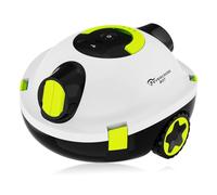 EVERCROSS BOT Y10 Robot Piscine, Robot Piscine sans Fil pour Le Nettoyage des Sols, Robot pour Piscines Hors Sol 100Min &120㎡, Stationnement Automatique, Robot Aspirateur Piscine Filtre 180μm (Blanc)