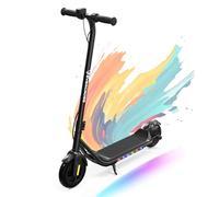 EVERCROSS E6 Trottinette Électrique pour Enfants, E-Scooter Portable de 7" pour 6-12 Ans, Trottinette Électrique avec Une Autonomie Allant Jusqu'à 20KM et Lumières à 7 Couleurs, 3 Modes de Vitesse