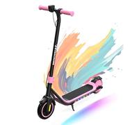 EVERCROSS E6 Trottinette Électrique pour Enfants, E-Scooter Portable de 7" pour 6-12 Ans, Trottinette Électrique avec Une Autonomie Allant Jusqu'à 20KM et Lumières à 7 Couleurs, 3 Modes de Vitesse