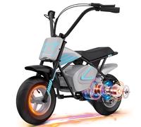 EVERCROSS EV07M Moto Electrique pour Enfants, Pneus de 11 Pouces, 20KM/h, Autonomie de 15km, pour Les Enfants de 3 à 10 Ans - Le Cadeau Parfait pour Les Garçons et Les Filles