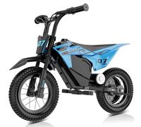 EVERCROSS EV13M Moto Electrique pour Enfants avec Pneus Larges de 12 Pouces, Mode de Vitesse 8/16KM/H et Portée 12KM, Système de Freinage à Disque pour Les Enfants de 3 à 7 Ans