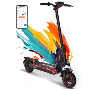 EVERCROSS Trottinette Électrique Adulte 500W, Batterie 48V 624Wh, Autonomie Jusqu’à 60 km, Pneus Increvables 10”, Pliable, Doubles Freins, Écran LED & App,Charge de 150 kg