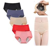 Everdries Culottes étanches pour plus de 60 sous-vêtements d'incontinence pour femmes - Sous-vêtements étanches pour incontinence (5 pièces A, XL)
