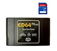 Everdrive N64 ED64 PLUS + Carte Sd 8go - NINTENDO 64 FLASH CART - PAL/NTSC