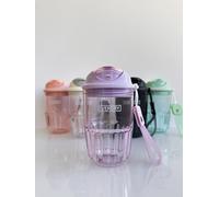 EVERDRY PURE Tritan Mug anti-fuite ultra léger sans BPA, réutilisable Idéal pour transporter des boissons chaudes, froides et gazeuses n'importe où (Amethyst)