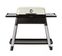 Everdure Furnace by Heston Blumenthal Barbecue portable au gaz à 3 brûleurs, corps en aluminium moulé sous pression, Stone Blanc