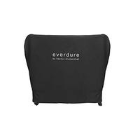 Everdure Housse de Protection pour Meubles d'intérieur/extérieur pour Cuisine Mobile, Longue Housse avec Cordon de Fermeture, Doublure imperméable et Protection 4 Saisons pour îlot de Cuisine, Noir,