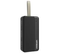 EVEREADY - Batterie Externe 30 000 mAh - 2 Ports USB-A - Compatible avec iPhone, Samsung, Huawei, Xiaomi et Autres - Câble Micro-USB fourni.