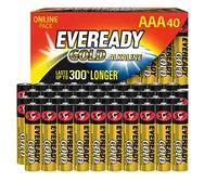 Eveready Gold Alkaline AAA Batteries 40 pack