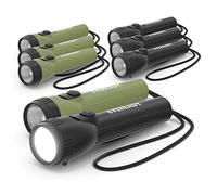 Eveready Lampe à LED, torche à usage général verte et noire, pack de 8