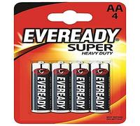 Eveready Lot de 4 Piles AA oxyde d'argent