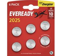 Eveready Pile bouton CR 2025 3 V 6 pc(s) E304439400