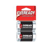 Eveready Lot de 9 piles D ultra résistantes 2 ea