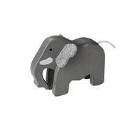 EverEarth Eléphant en Bambou - Trompe en Haut EE33549 Figurine Safari en Bois pour Enfants de 24 Mois et Plus