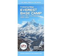Everest Base Camp Trekking Map: Classic Ebc, Three Passes & Gokyo Lakes