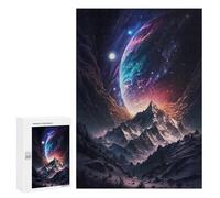 Everest Celestial Peaks Puzzle pour Adolescents 300 Pièces Puzzle pour Adultes Jeux Amusants Défi Difficile Offre Comme Cadeaux Pour Toute La Famille 300 PCS