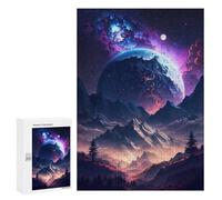 Everest Dawn Planet Lot de 300 puzzles pour adultes Analyse et logique Interaction entre parents et enfants