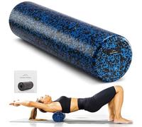 EVEREST FITNESS Rouleau Massage Sport - Foam Roller Rouleau Pilates et Fitness 60 cm de Long pour Musculation - Rouleau de Massage Dos en Mousse pour Gym Yoga