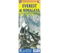 Everest & himalaya - Échelle 1:90 000 et 1:1 330 000 - Collectif - Itm Publishing - Atlas / carte