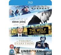 Everest/Steve Jobs/Wolf Wall Street/Theory of Everything/. (5 Blu-Ray) [Edizione: Regno Unito] [Import]