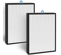 EverestAir-RF Lot de 2 filtres de rechange pour purificateurs d'air compatibles avec le purificateur d'air LEVOIT EverestAir - Lot de 2 filtres à charbon actif à haute efficacité