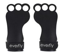 EVERFLY Gants de Crossfit - Grips 3H Fibre de Carbone - Gants de Gym pour Protection des Mains - Design Ergonomique Homme et Femme - Gym Fitness Haltérophilie (S)